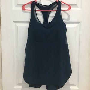 Lululemon built in bra tank top size 10